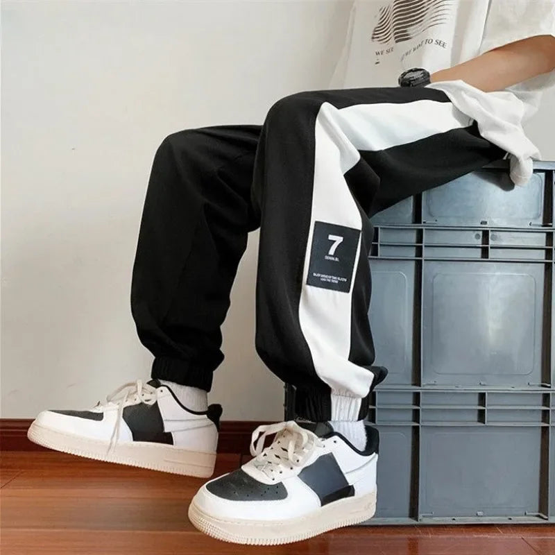 Aidase Summer Thin Harem Goth Trousers Male Sports Pants Original Clothing Essential Big Size Gym Flated Stylish Xxxl Men's Sweatpants aidase-shop