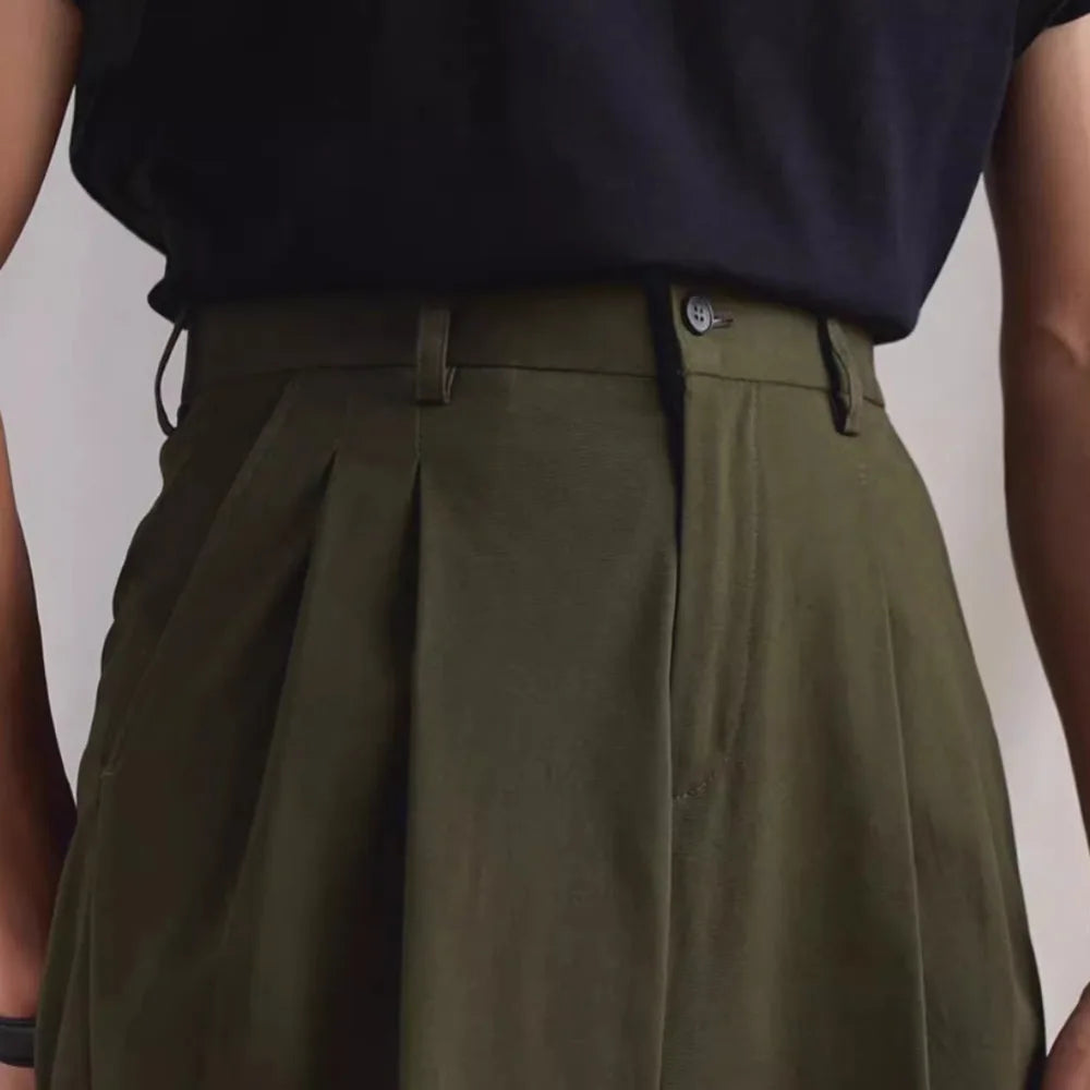 Aidase 3 Solid Color Mens Dress Pants T Erkek Pantolon Moda Masculina Gentleman Luxury Pants British Fashion Korean Men Office Pant aidase-shop