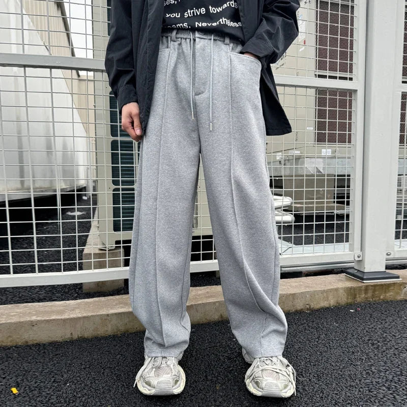 Aidase 2024 Spring Summer Men Loose Casual Straight Sport Pants Women Streetwear Trousers Cityboy Girls Jogger Sweatpants aidase-shop