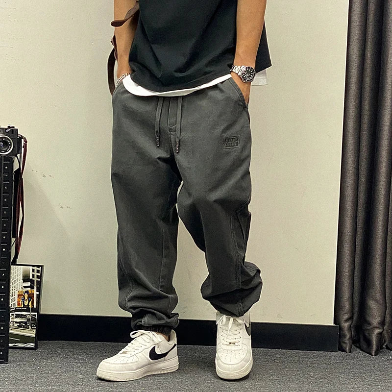 Aidase Plus Size Japanese Streetwear Oversize Cargo Pants Men Clothing Harajuku Casual Joggers Korean Hip Hop Baggy Trousers Male aidase-shop