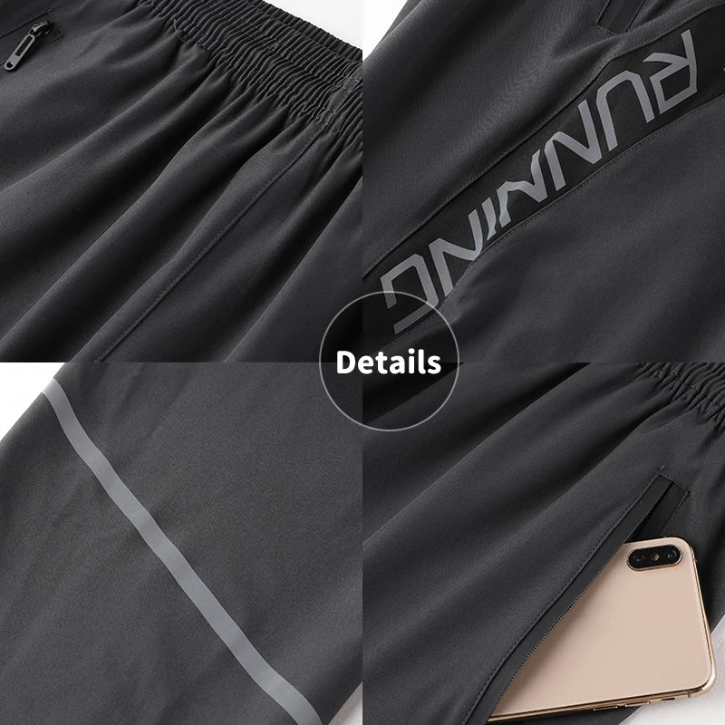 Aidase Custom Casual Pants Mens Running Gym Sport Sweatpants Fitness Jogging Workout White Black Training Sport Trousers For Men aidase-shop