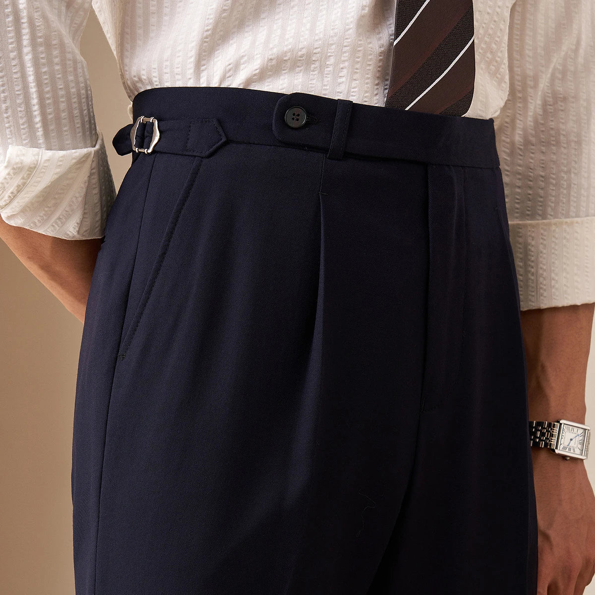 Aidase Pants Men Office-trouser Gentlemen's Business High Quality Wool Dress Pants Dress Pants Men Casual Pants Naples Versatile Pants aidase-shop