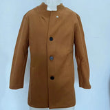 AIDASE  -  New Winter Fashion Men Slim Fit Long Sleeve Cardigans Blends Coat Jacket Suit Solid Mens Long Woolen Coats aidase-shop