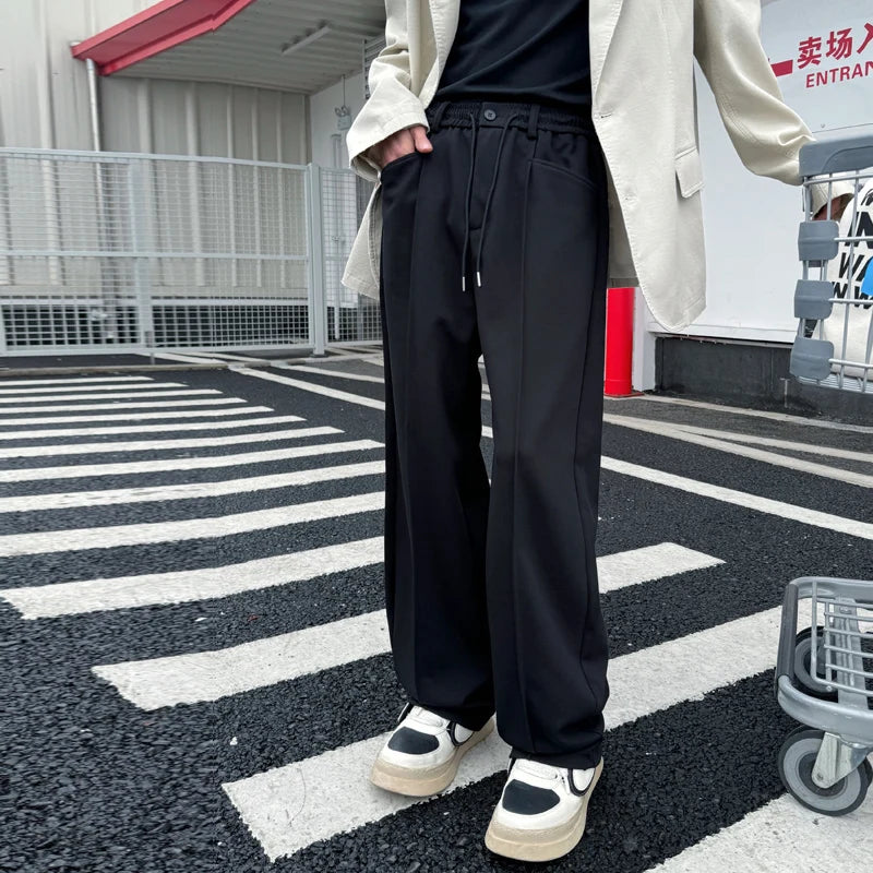 Aidase 2024 Spring Summer Men Loose Casual Straight Sport Pants Women Streetwear Trousers Cityboy Girls Jogger Sweatpants aidase-shop