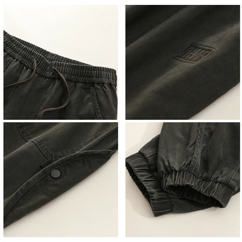 Aidase Plus Size Japanese Streetwear Oversize Cargo Pants Men Clothing Harajuku Casual Joggers Korean Hip Hop Baggy Trousers Male aidase-shop