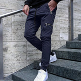 Aidase Casual Cargo Pants Men Hip Hop Streetwear Jogger Pant Fashion Trousers Multi-Pocket Casual Joggers Sweatpants Men Pants aidase-shop
