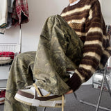 Aidase Camouflage Cargo Man Pants Menswear Men's Clothing Products Work Wear Trousers Male High Quality