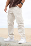 AIDASE  -  Autumn Men's Patchwork Solid Casual Loose Straight Trousers aidase-shop