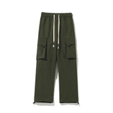Aidase Corduroy Fabrics Hip Hop Cargo Pants Side Pockets Men's Trousers Fashion Streetwear Large Size Male Casual Pant aidase-shop