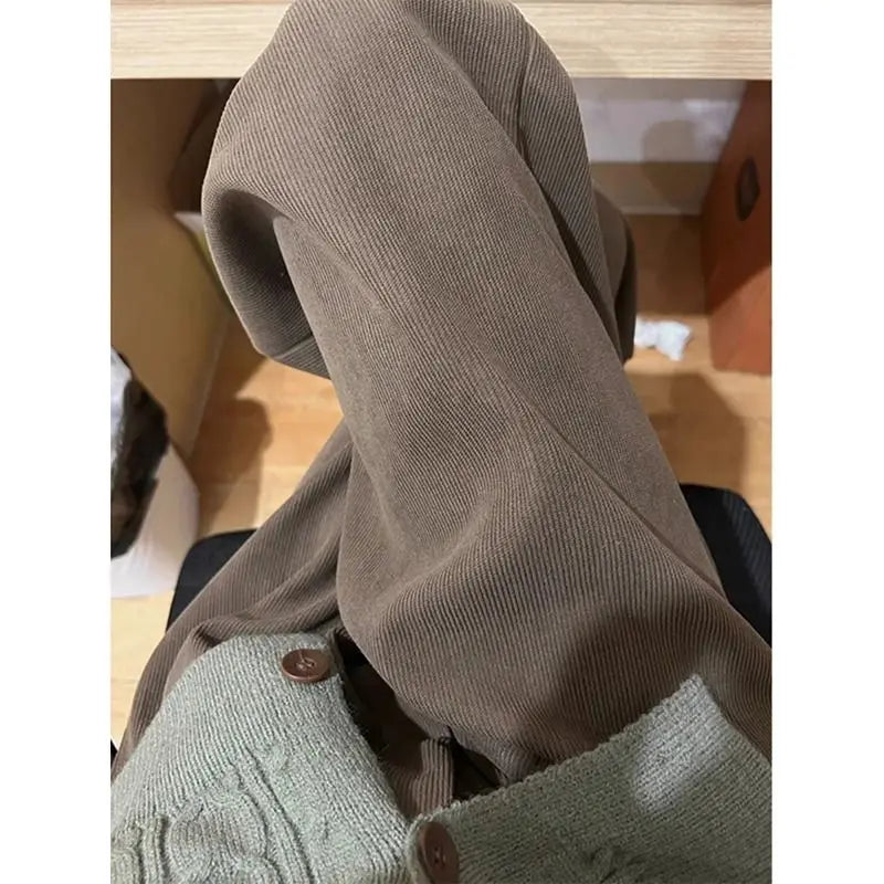 AIDASE  -  Men's Spring and Summer High Street Drooping Sports Sweatpants Trendy Brand Men and Women Straight Versatile Casual Trousers Men aidase-shop