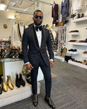 Aidase Unique Latest Classic Mens Suit One Button Tailor-Made Two-Pieces Jacket Pants Designer Formal Occasion Costume Made aidase-shop