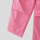 AIDASE  -  Men Cargo Pants Drawstring Solid Color Joggers Casual Trousers Men Streetwear 2025 Quick Dry Fashion Male Pants S-5XL aidase-shop