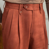 Aidase British Winter High Waist Casual Men Straight Pants High Quality Versatile Slim Long Pants Men Fashion Clothes Office Trousers aidase-shop