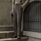 Aidase Sping Business Man Pants Slacks Men Trousers Men's Clothing Casual Formal Dress Social Suit Mens Elegant Work Slim Pants aidase-shop