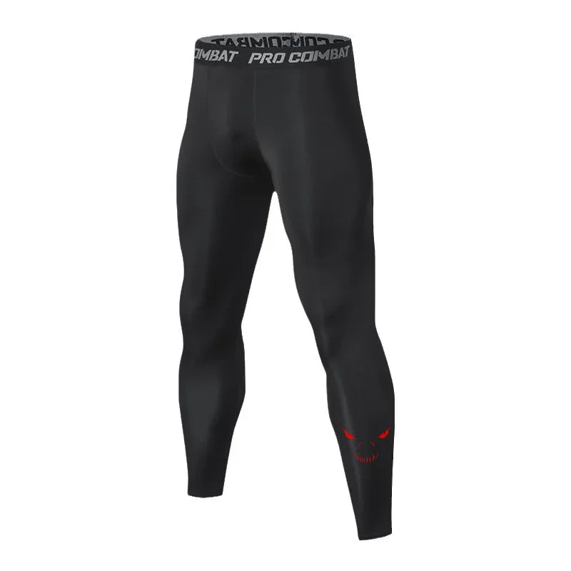 Aidase Men's Compression Leggings Sports Base Layer Running Workout Basketball Athletic Gym Tights Pants aidase-shop
