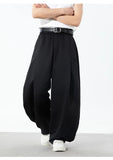 AIDASE  -  Men's Spring Summer New Pleated Design Curved Pants aidase-shop