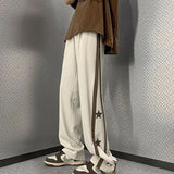 Aidase Y2K Star Sweatpants Men Black Sports Pants Wide Leg Trousers Male Japanese Streetwear Hip Hop Graphic Loose Casual aidase-shop