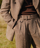 167.67 Aidase Chic Herringbone Men Wedding Suits Peaked Lapel Double Breasted Tuxedos For Groom Blazer Pants Party Business Set aidase-shop