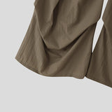 AIDASE  -  2025 Men Wide Leg Pants Joggers Elastic Waist Pleated Trousers Men Streetwear Oversize Korean Style Fashion Long Pants aidase-shop