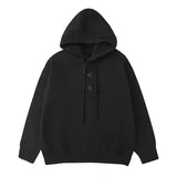 AIDASE  -  American Street Retro Hooded Sweater Jacket Mens Autumn And Winter New Trend Lazy Style Fashion Y2k Casual Sweater Mens Clothing aidase-shop