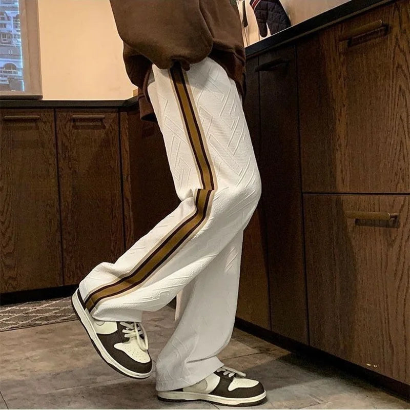 Aidase Male Sweat Pants Casual Athletic New Items In Baggy Wide Leg Fashion Trousers Track Training Summer Sport Y2k Sweatpants for Men aidase-shop