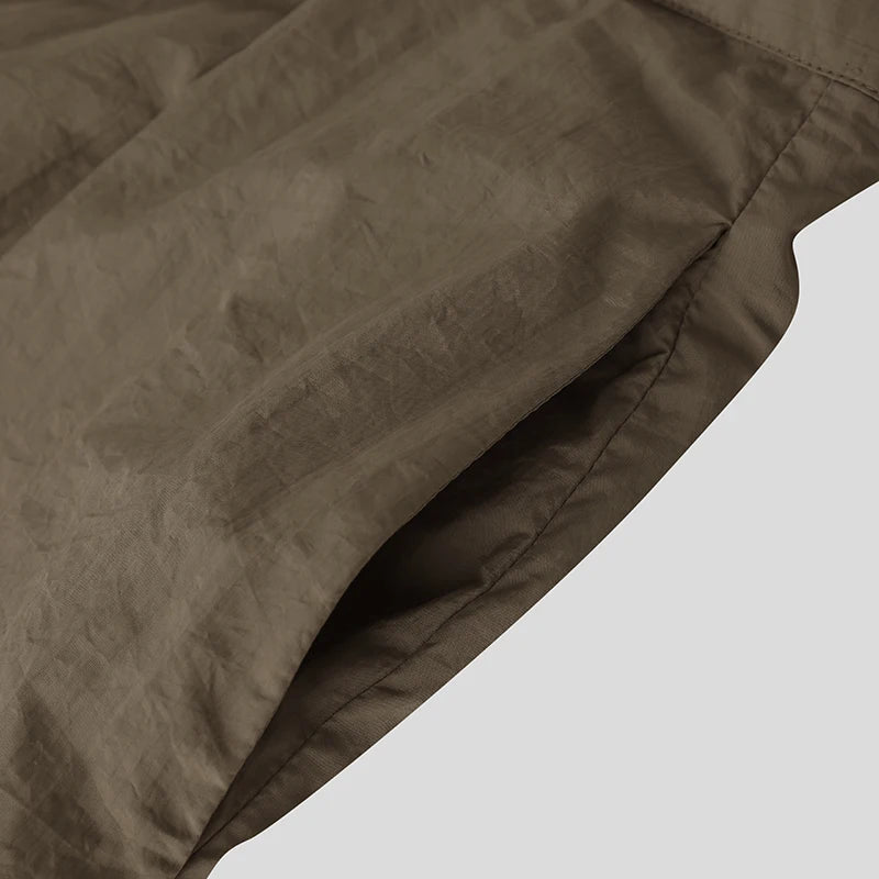 AIDASE  -  2025 Men Wide Leg Pants Joggers Elastic Waist Pleated Trousers Men Streetwear Oversize Korean Style Fashion Long Pants aidase-shop