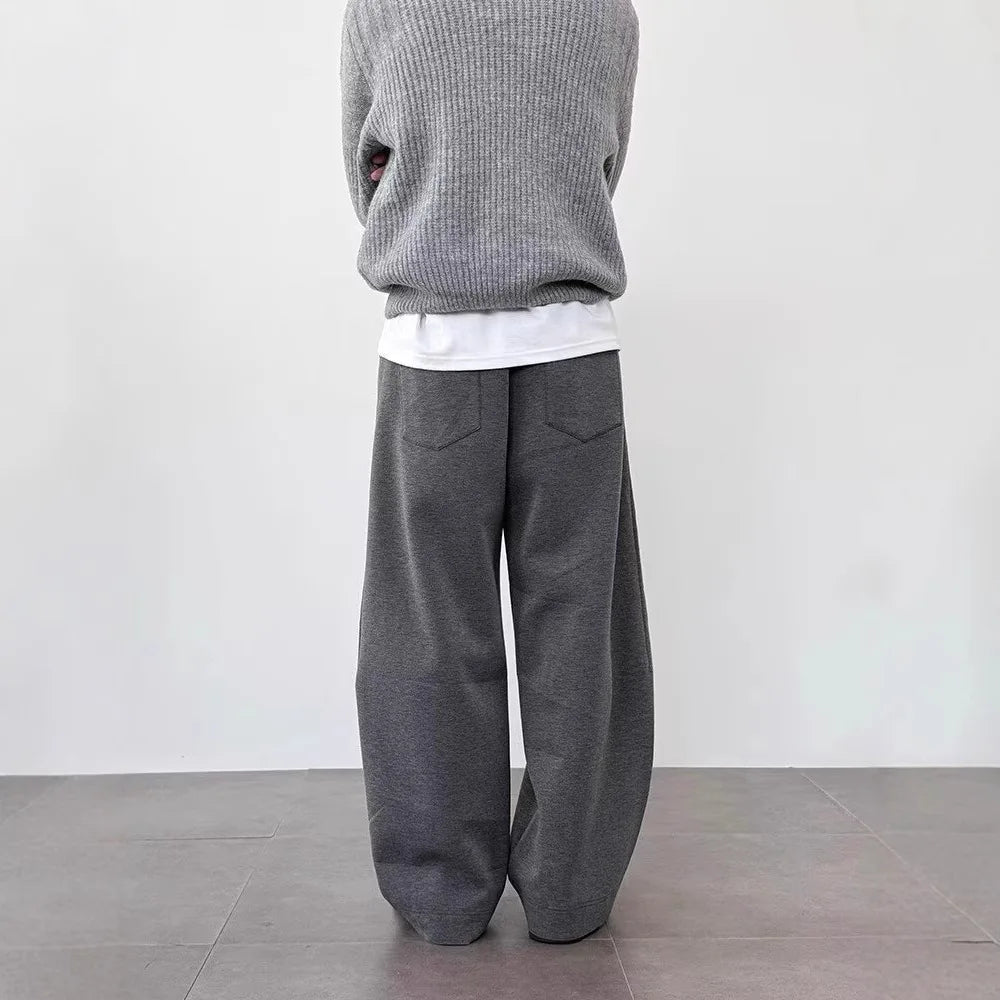 AIDASE  -  Retro Sweatpants Men's Spring American Style Loose and Versatile Casual High Street Floor Pants aidase-shop