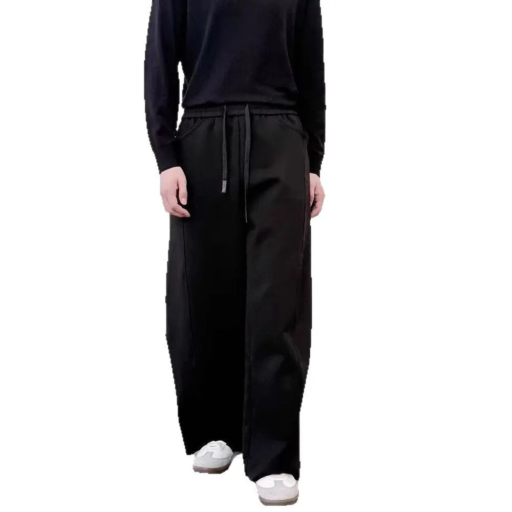 AIDASE  -  Retro Sweatpants Men's Spring American Style Loose and Versatile Casual High Street Floor Pants aidase-shop