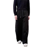 AIDASE  -  Retro Sweatpants Men's Spring American Style Loose and Versatile Casual High Street Floor Pants aidase-shop
