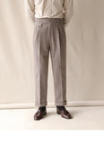 British High Waist Pants Office-trousers Autumn Winter Men's Warm Retro Straight Trouser Male Casual  Dress Pant Trousers aidase-shop