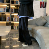 Aidase  Men Overalls Wide Legs Streetwear Baggy Pants  Spring Mens Black Harajuku Sweatpants Male Casual Harem Joggers 5XL aidase-shop