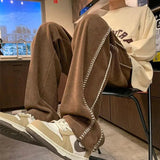 AIDASE  -  Men's Spring Autumn Straight-Leg Trendy American Casual Pants aidase-shop