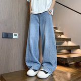 AIDASE  -  American Style Male Jeans Trendy Loose Casual Versatile Straight Trousers 2025 New Fashion Handsome Denim Pants 21E6610 aidase-shop