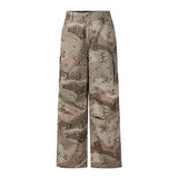 Aidase Men's Trend Ruffian Handsome Japanese Streetwear High Street Umbrella Fall Camouflage Broad Legged Workwear Men's Pants aidase-shop