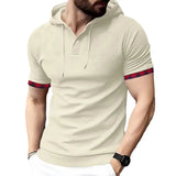 AIDASE  -  Men's plus Size Sports ort Sve irt Slim Fit Sweat ng Polyester T-irt Cus DIY Casual Basic Spring Summer aidase-shop