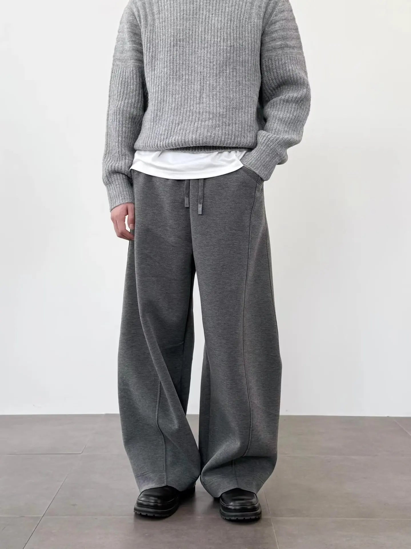 AIDASE  -  Retro Sweatpants Men's Spring American Style Loose and Versatile Casual High Street Floor Pants aidase-shop