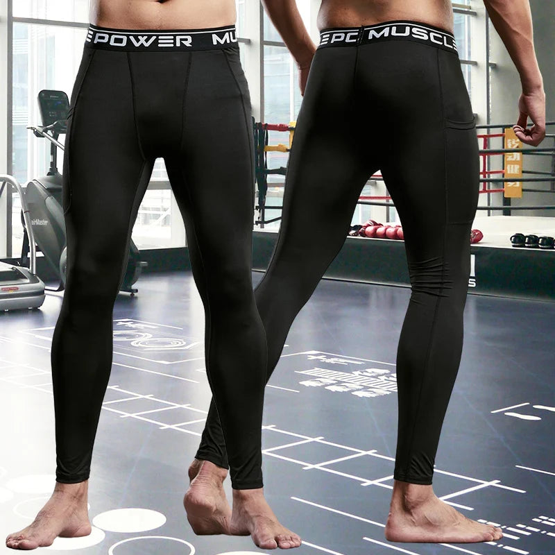 Aidase Mens Compression Sweatpants Male Tights Sport Pants for Gym Fitness Running Joggings Workout Trousers Dry Fit Leggings aidase-shop