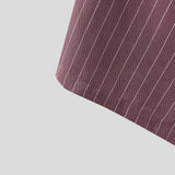 AIDASE  -  Men Striped Sets Lapel Sleeveless Vests & Pants Two Pieces Sets Streetwear Elegant 2025 Fashion Casual Men's Suits S-5XL aidase-shop