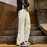 AIDASE  -  Men's Summer Thin Fashion Brand American Vibe Pants Loose Straight Wide-leg Casual Trousers aidase-shop