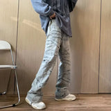 Aidase Men Y2k Tie Dye Baggy Jeans Pants Mens Vintage Japanese Streetwear Denim Trousers Male Kpop Causal Wide Leg Pants aidase-shop