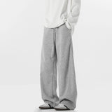 AIDASE  -  American Men's Autumn Trendy Brand Spliced Wide-leg Sports Sweatpants Retro Versatile Straight Casual Pants aidase-shop