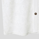 AIDASE  -  2025 Men Shirt Lace See Through Sexy O-neck Short Sleeve Button Male Tops Shirts Streetwear Sexy Men Clothing Summer aidase-shop