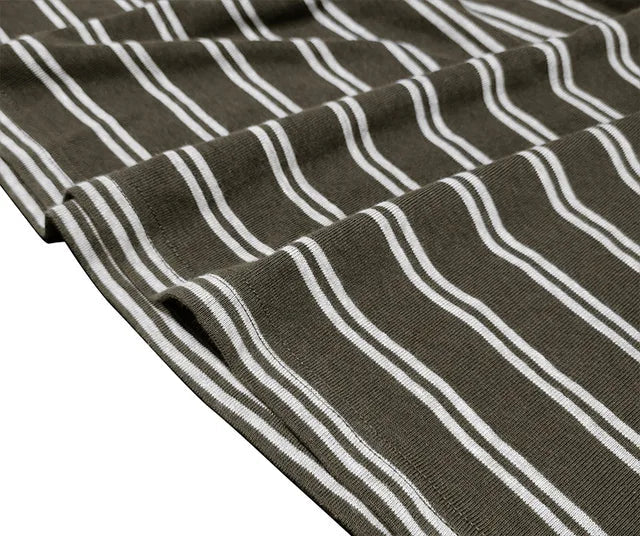 AIDASE  -  New Men's Henley Collar Long Sleeve T-Shirts Striped Casual Button T Shirt for Men Spring Autumn Male Fashion Cotton Tees Tops aidase-shop