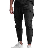 Aidase Sweatpants Men's Thin Ice Silk Running Pants Multi-pocket Fast-drying Jogging Training Pants aidase-shop