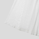 AIDASE  -  Men Sets Mesh See Through Sexy Turtleneck Short Sleeve T Shirt & Pants 2PCS Streetwear Summer 2025 Fashion Men's Suits aidase-shop