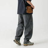 Aidase Techwear Parachute Pants for Men Summer Outdoor Waterproof Tactical Cargo Trousers Male Korean Streetwear Loose Casual aidase-shop