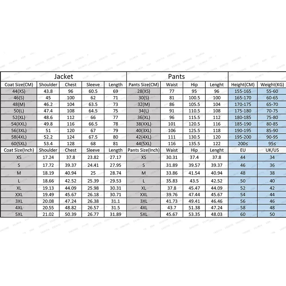 Aidase Men Suit Two Pieces Blazer Pants Single Breasted Wide Lapel Handsome Business High-quality Loose Fit Wedding Groom Costume Homme aidase-shop