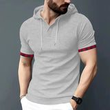 AIDASE  -  Men's plus Size Sports ort Sve irt Slim Fit Sweat ng Polyester T-irt Cus DIY Casual Basic Spring Summer aidase-shop