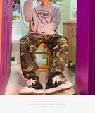 Aidase  Cargo Pants Men Hip Hop Camouflage Pants Hippie Fashion Camouflage Clothing Streetwear Joggers Casual Trousers Men aidase-shop