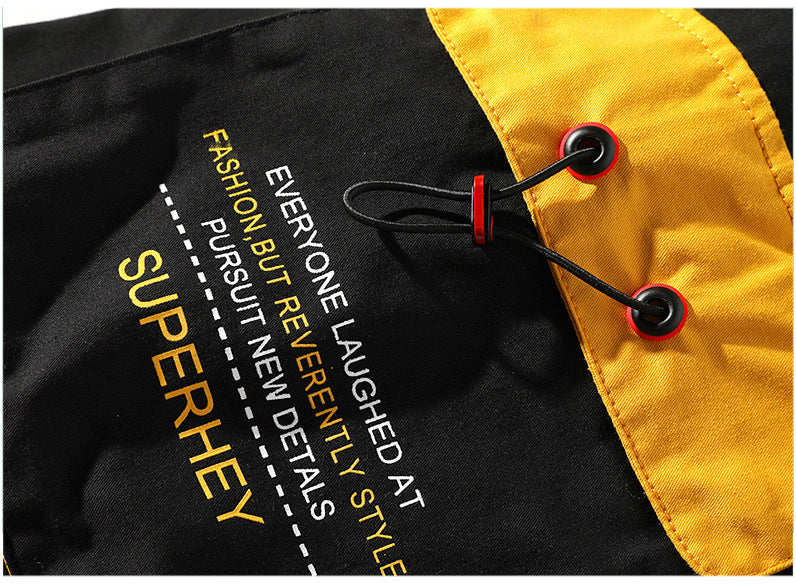 Aidase  2022 Summer Cargo Shorts With Pockets Cotton Streetwear Casual Men's Shorts Ribbons Bermuda Short Pants Men шорты мужские aidase-shop